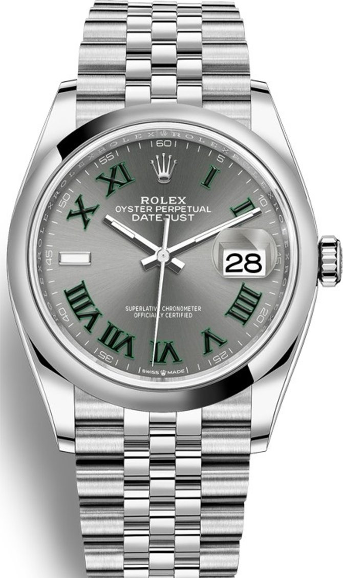 Rolex 126200-0017 Datejust Ladies 36 mm Steel