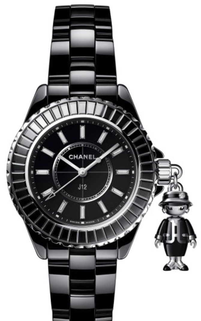 Chanel H6479 J12 Black Mademoiselle