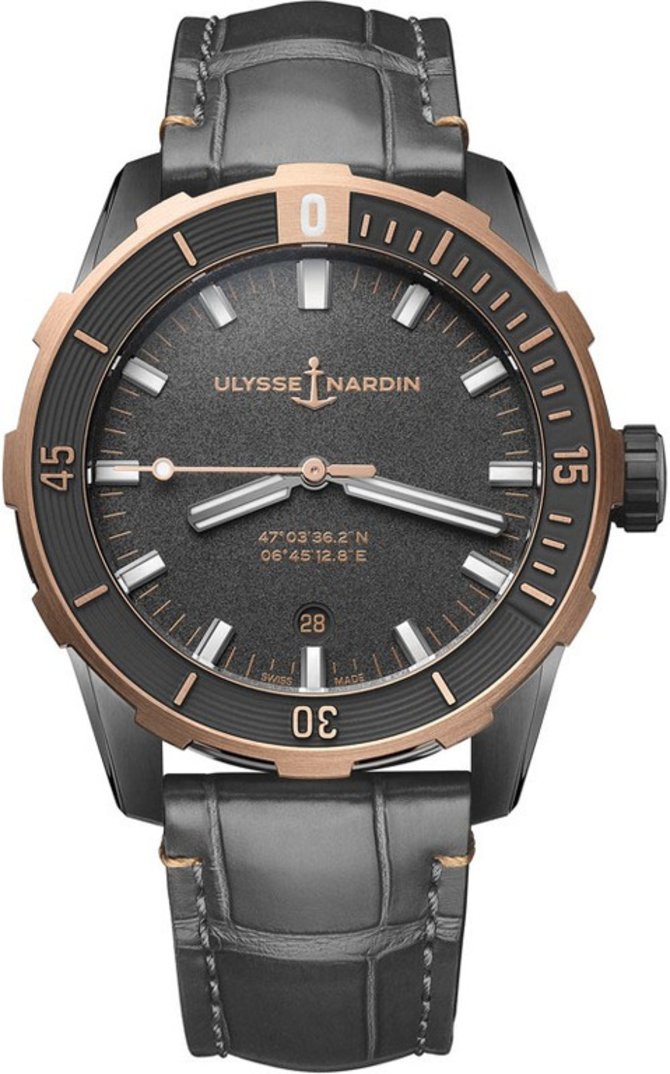 Ulysse Nardin 8163-175/GREY-5N Maxi Marine Diver Automatic 42