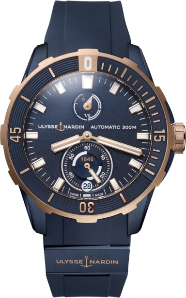 1185-170-3/BLUE Ulysse Nardin Chronometer 44 Maxi Marine Diver