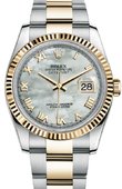 Rolex Datejust 116233 mro Steel and Yellow Gold