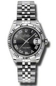 Rolex Часы Rolex Datejust Ladies 178274 bksbrj Steel and White Gold