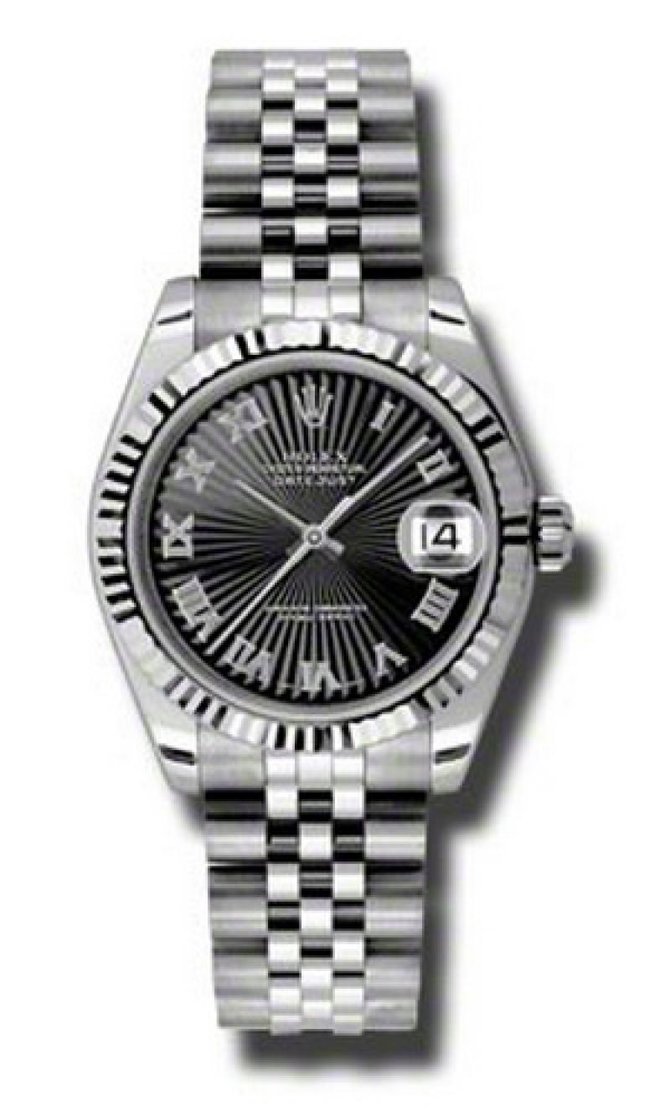 Rolex 178274 bksbrj Datejust Ladies Steel and White Gold - фото 1