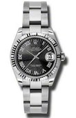 Rolex Часы Rolex Datejust Ladies 178274 bksbro Steel and White Gold