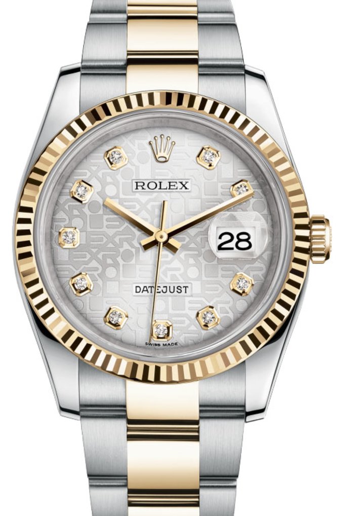 Rolex 116233 sjdo Datejust Steel and Yellow Gold