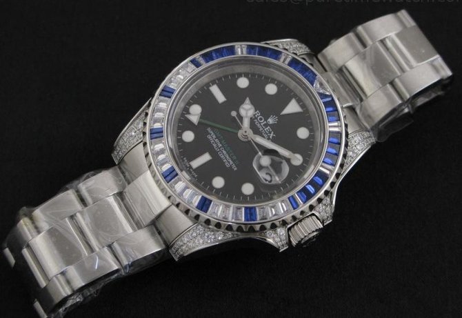 Rolex 116759 SA GMT-Master II 40mm White Gold Jewellery - фото 4