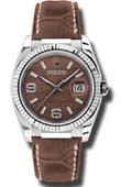 Rolex Datejust 116139 brwdab White Gold
