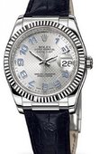 Rolex Datejust 116139 silver White Gold