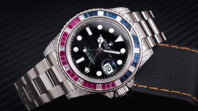 Rolex 116759SARU GMT-Master II 40mm White Gold Jewellery - фото 4