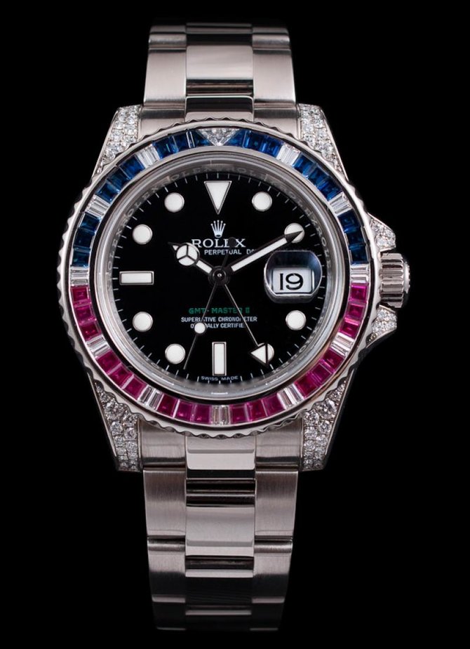 Rolex 116759SARU GMT-Master II 40mm White Gold Jewellery - фото 3