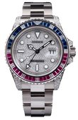 Rolex GMT-Master II 116759SARU Pave 40mm White Gold Jewellery