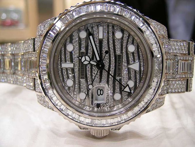 Rolex 116769TBR GMT-Master II 40mm White Gold Jewellery - фото 5