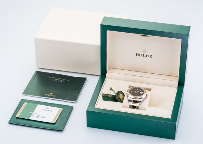Rolex 116333 bkrio Datejust Steel and Yellow Gold - фото 12