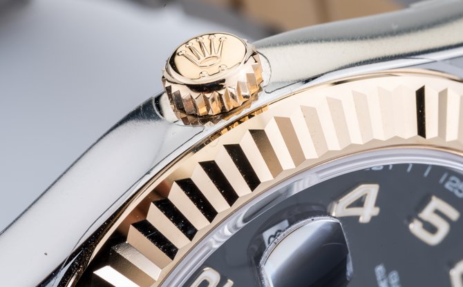 Rolex 116333 black Datejust Steel and Yellow Gold - фото 7