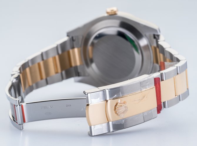 Rolex 116333 black Datejust Steel and Yellow Gold - фото 15