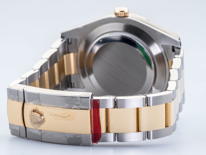 Rolex 116333 black Datejust Steel and Yellow Gold - фото 16
