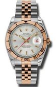 Rolex Datejust 116261 ssj Turn-O-Graph Steel and Everose Gold