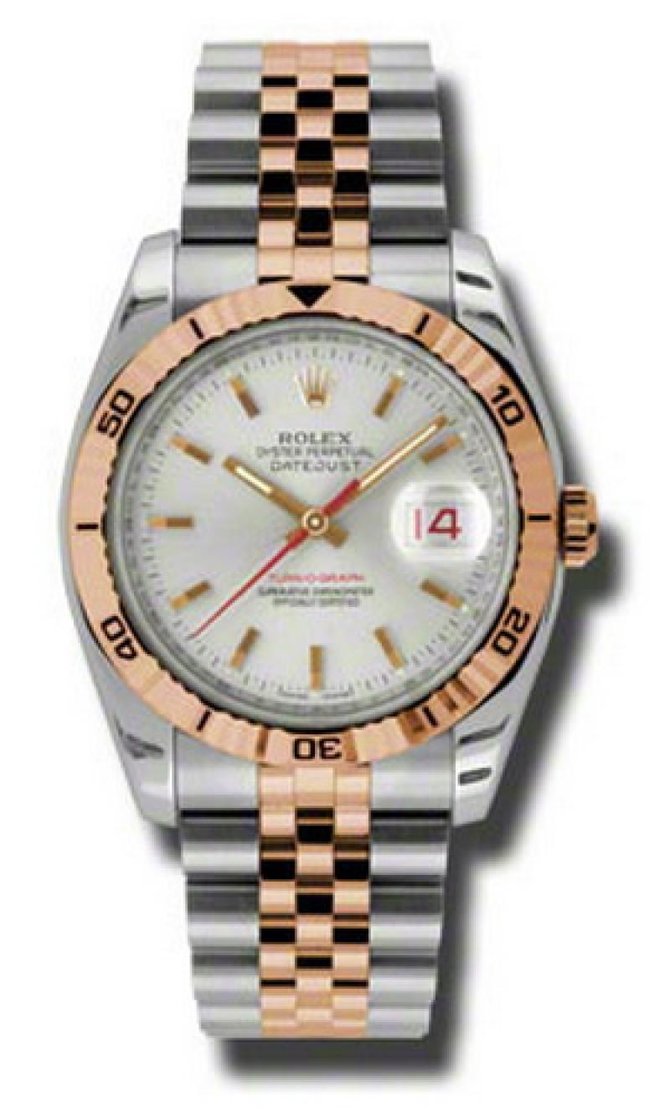 Rolex 116261 ssj Datejust Turn-O-Graph Steel and Everose Gold - фото 1