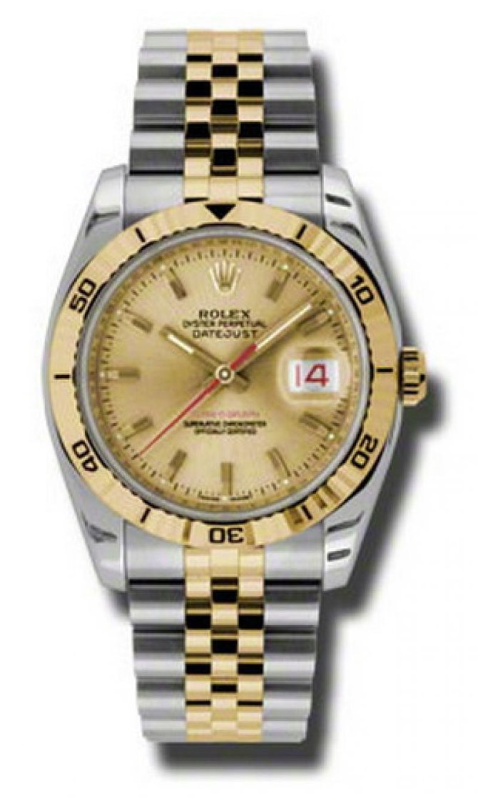 Rolex 116263 chsj Datejust Turn-O-Graph Steel and Everose Gold - фото 1