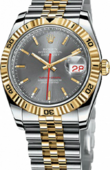 Rolex Часы Rolex Datejust 116263 slate Turn-O-Graph Steel and Yellow Gold