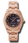 Rolex Часы Rolex Datejust Ladies 81315 pdr Special Edition Everose Gold