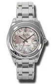 Rolex Datejust Ladies 81209 gdd Special Edition White  Gold