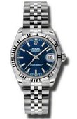 Rolex Часы Rolex Datejust Ladies 178274 blsj Steel and White Gold