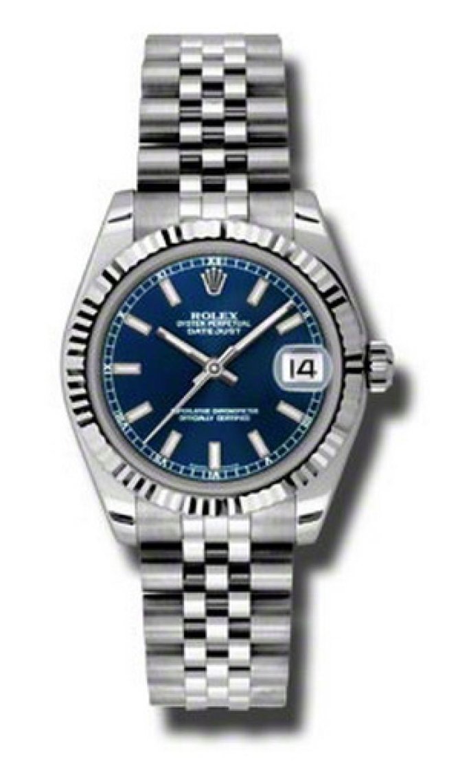 Rolex 178274 blsj Datejust Ladies Steel and White Gold - фото 1