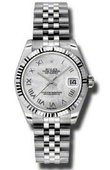 Rolex Часы Rolex Datejust Ladies 178274 mrj Steel and White Gold