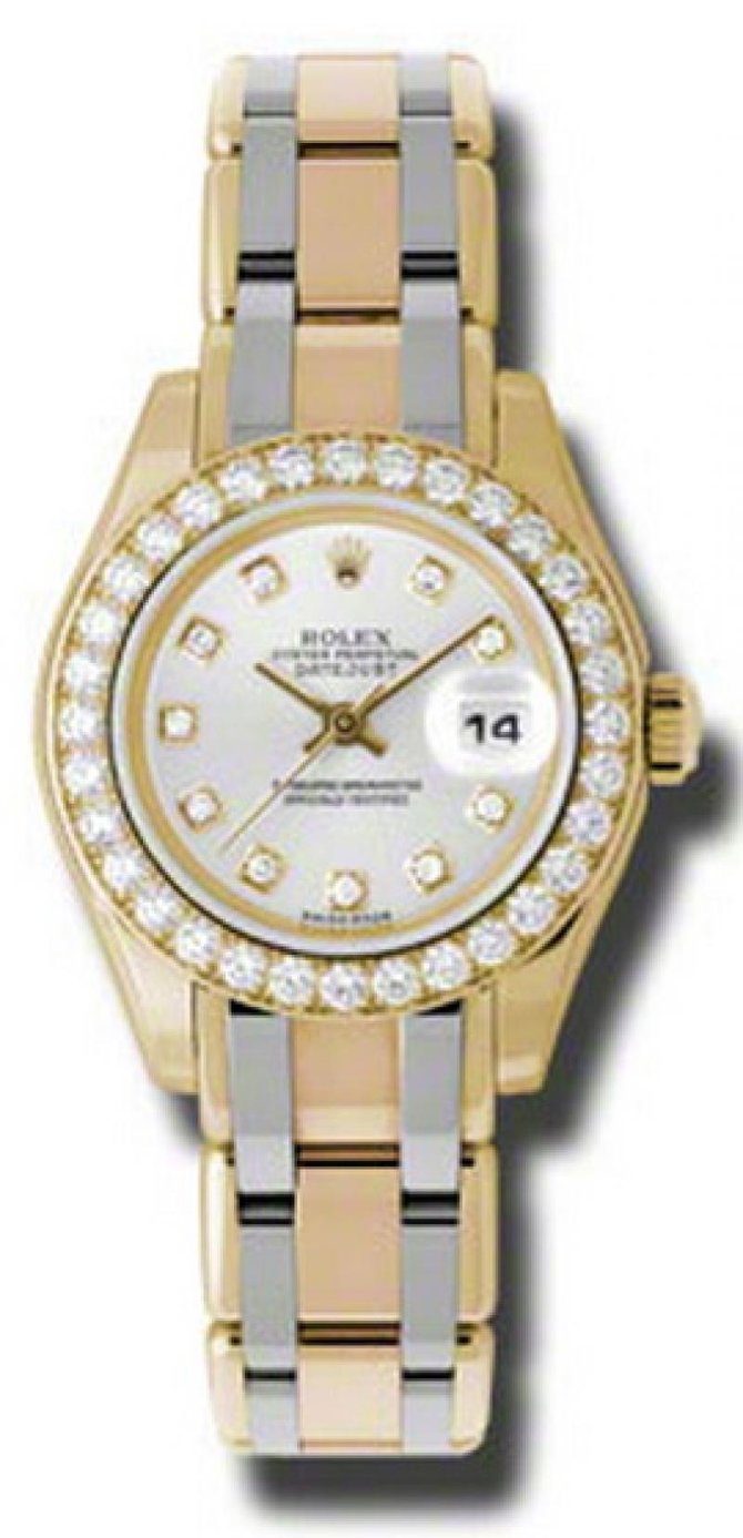 Rolex 80298 bic sd Datejust Ladies Pearlmaster Tridor  - фото 1