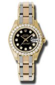 Rolex Datejust Ladies 80298 bic bkd Pearlmaster Tridor 