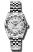 Rolex Часы Rolex Datejust Ladies 178274 mtdj Steel and White Gold