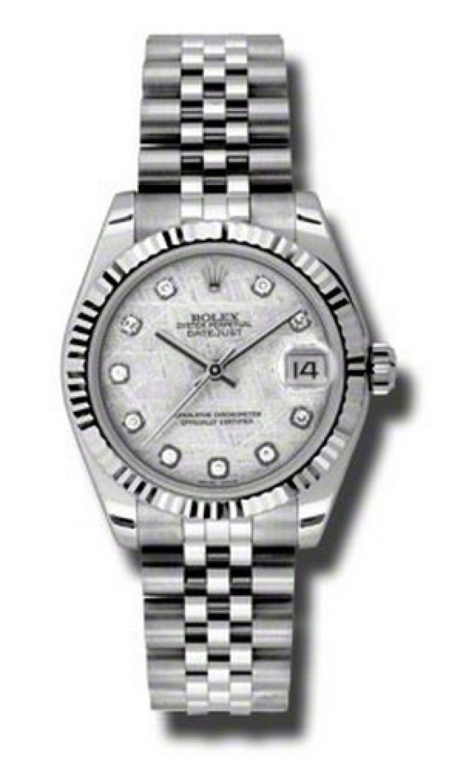 Rolex 178274 mtdj Datejust Ladies Steel and White Gold - фото 1