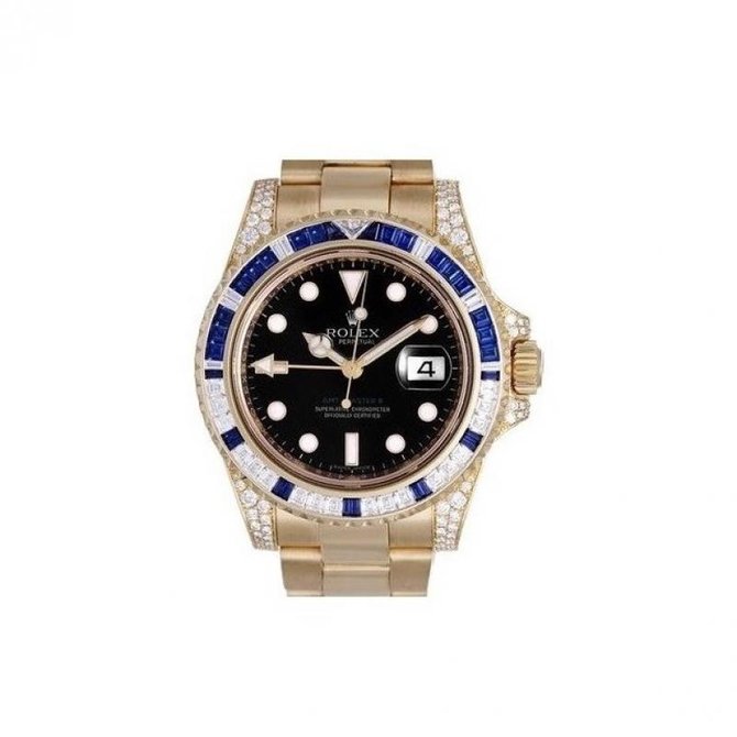 Rolex 116758SA GMT-Master II 40mm Yellow Gold - фото 1