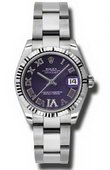 Rolex Datejust Ladies 178274 pdro Steel and White Gold