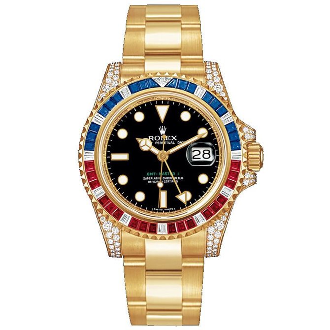 Rolex 116758SARU GMT-Master II 40mm Yellow Gold - фото 2