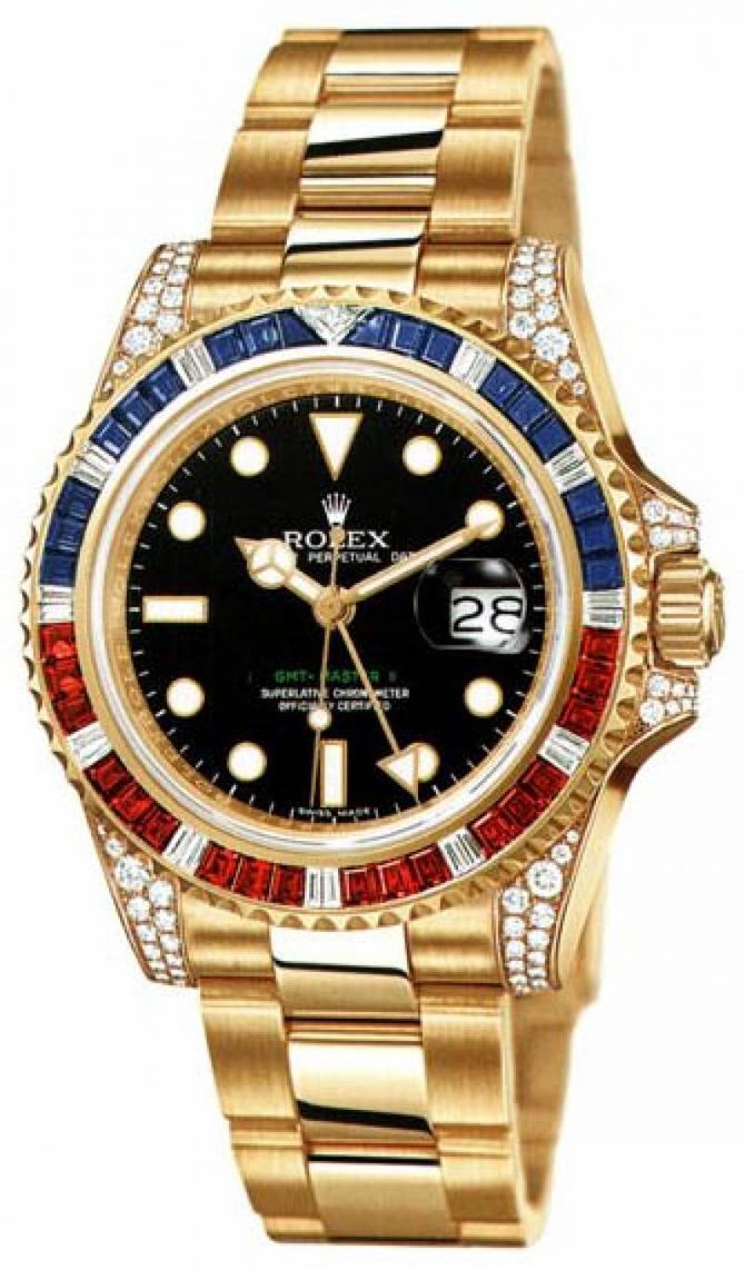 Rolex 116758SARU GMT-Master II 40mm Yellow Gold - фото 1
