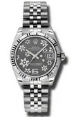 Rolex Часы Rolex Datejust Ladies 178274 rfj Steel and White Gold