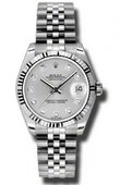 Rolex Datejust Ladies 178274 sdj Steel and White Gold