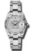 Rolex Часы Rolex Datejust Ladies 178274 sdo Steel and White Gold
