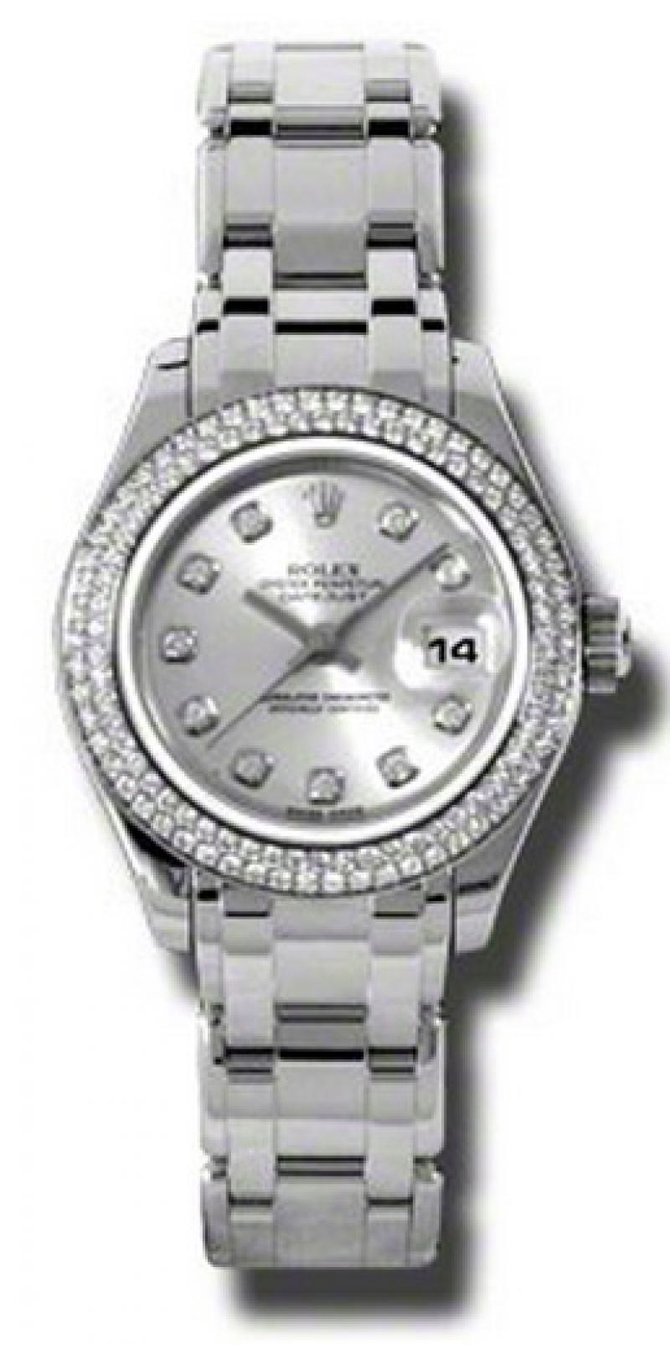 Rolex 80339 sd Datejust Ladies Pearlmaster White Gold - фото 1