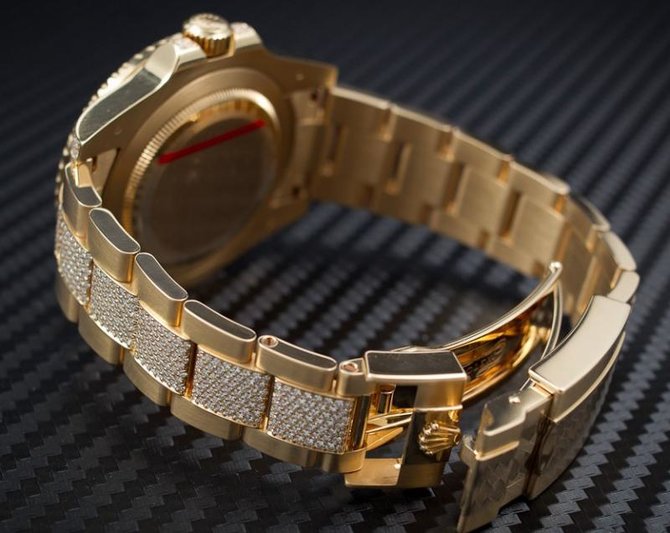 Rolex 116758SA Oysterlock Karat GMT-Master II 40mm Yellow Gold Jewellery - фото 2