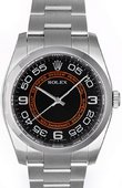 Rolex Oyster Perpetual 116000 Black 36 mm Steel