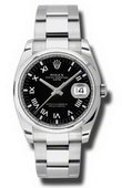 Rolex Oyster Perpetual 115200 Bkro Date 34mm Steel