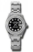 Rolex Datejust Ladies 80339 bkd Lady-Datejust Pearlmaster White Gold