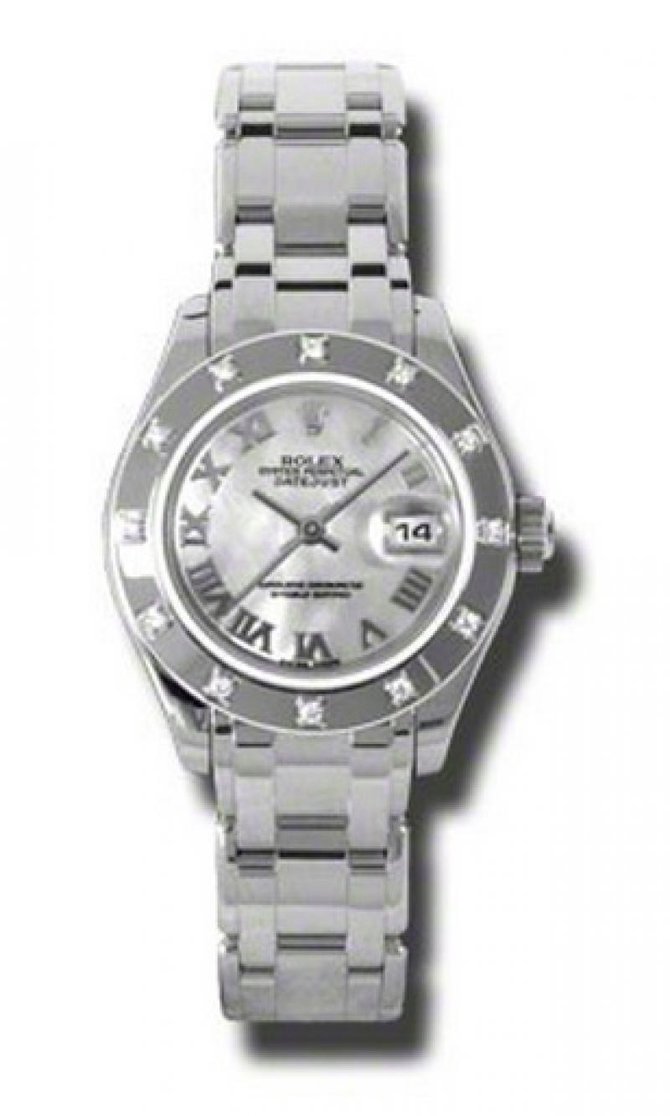 Rolex 80319 mr Datejust Ladies Pearlmaster  White Gold