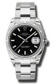 Rolex Oyster Perpetual 115210 bkio Date Steel