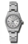 Rolex Часы Rolex Oyster Perpetual 176234 sapio Lady Steel and White Gold