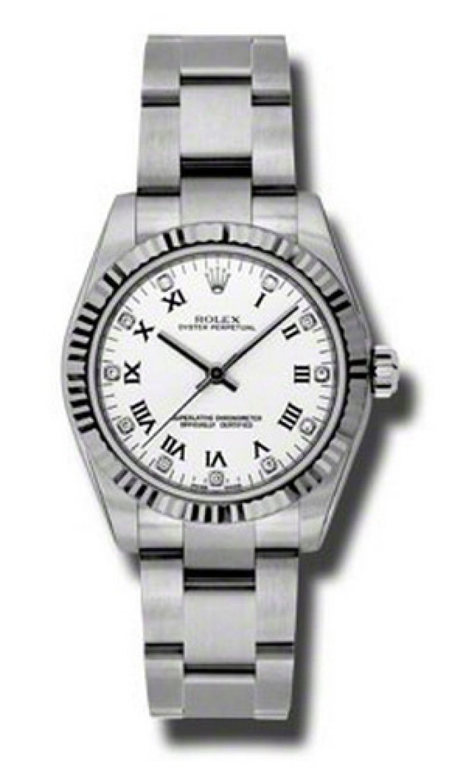 Rolex 177234 wdo Oyster Perpetual Steel and White Gold - фото 1