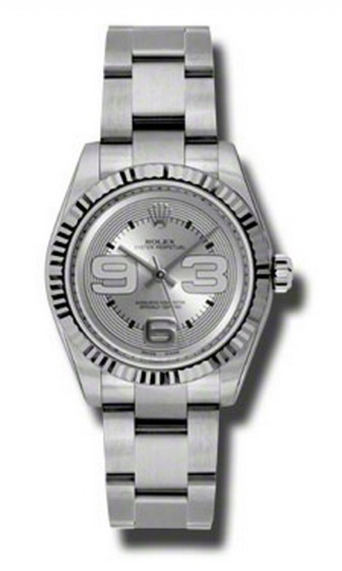 Rolex 177234 smao Oyster Perpetual Lady Steel and White Gold - фото 1